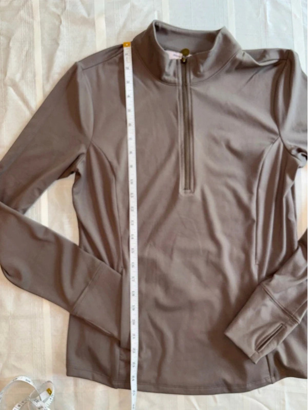 Tommy Bahama long sleeve quarter zip - Picture 4 of 7